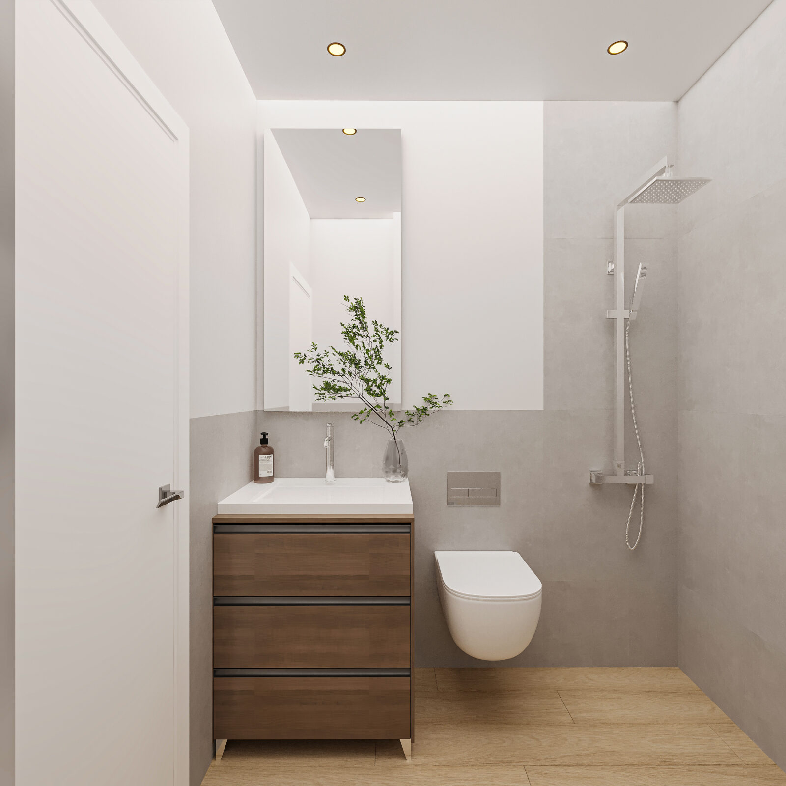 Baño elegante